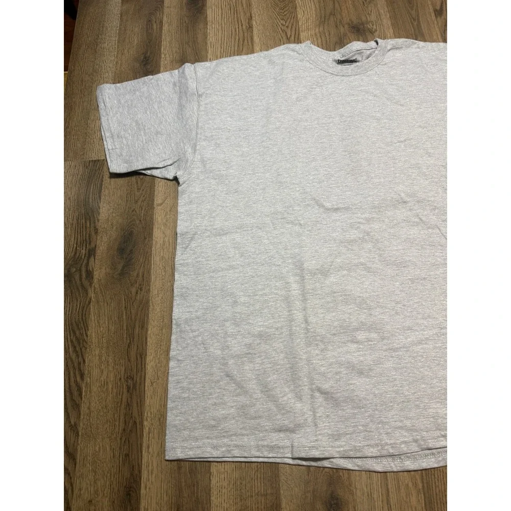 Vintage Spalding Shirt Mens Size 2XL Gray Short Sleeve Crewneck True To The Game